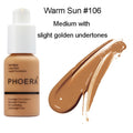 Purrelle Press-Type Oil Control Foundation Cream – Full Coverage Natural Matte Finish 